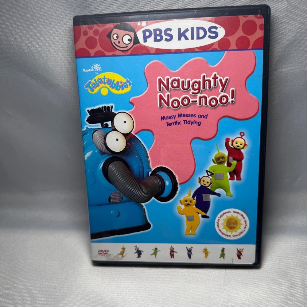 Teletubbies Naughty Noo-noo! DVD PBS Kids‎ Messy Messes Terrific Tidying 2005